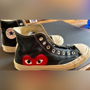 Converse x PLAY Comme des Garçons Chuck 70 Size 9 Men’s, 11 Women’s